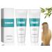 Cr me Pour D frisage Des Cheveux Fris s 2pcs Hair Straightening Cr me Lissage Cheveux Naturels Collagen Masque Cheveux Lissante Soyeuse et Brillante pour Cheveux Boucl s et secs 60ml