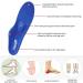 Walkomfy Full Length Orthotic Inserts Arch Support Insole for Flat Feet Plantar Fasciitis Pain | Men & Women (Mens 8-8 1/2 | Womens 10-10 1/2, Blue 107F - Buy Online on GoSupps.com