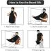 Finnish Flag Print Beard Bib Apron for Men | Beard Hair Catcher & Trimming Cape Cloth | Black - Buy Online on GoSupps.com