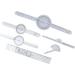 6PCS Medical Goniometer Set for Physical Therapists Home Use and Students Material Measures Joint Range of Motion Compact and Portable - Buy Online on GoSupps.com