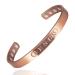 Copper Bracelets for Women 99% Pure Copper Adjustable Magnetic Christian Bracelet Fashsion Jewelry Presents(0189Q)