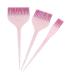 TOPBATHY 3 pi ces Set de Pinceaux Application Couleur pour Teinture Cheveux avec Manche Long Paillettes Brosses Professionnelles pour Salon et Usage D butants Outil Compact et Portable