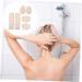 2 Sets Loofah Bath Towel Sponges - Portable Exfoliating Sponges for Spa Shower & Body Wash - Natural Cotton Scrub for Ultimate Clean - Buy Online on GoSupps.com