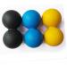 Tovinanna Massage Ball - Deep Tissue Foot Massager for Yoga & Office Use | Black Peanut Massage Roller Device - Buy Online on GoSupps.com