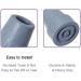 TKOWTB Crutch Tips 3/4Inch Heavy Duty Non-Slip Rubber Cane Tips Replacement Cane Foot Caps Crutch Pads 12 PCS - Buy Online on GoSupps.com