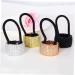 HONMEET Fashion Hair Bands for Womens Hair Goody Hair Ties Rhinestone Tail Hair Bands Ponytail Tie Womens Hair Accessories Punk Hair Tie Hair Ties for Women Ponytail Button Miss Girl - Buy Online on GoSupps.com