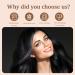 Retouche Racines Cheveux Mascara Cheveux Blanc 2-en-1 Double Embout Couvre Instantan ment les Cheveux Gris - Buy Online on GoSupps.com