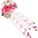 Minkissy Flower Hair Clips Hair Barrettes Sweet Hair Pins Kanzashi Hair Clip Japanese Hair Pin for Girl Teens Kids Toddlers Bridal Women - Buy Online on GoSupps.com