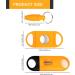 3 PCS Cigar Cutter Set Portable Cigar Cutter V Cut Cigar Punch Cigar Accessories Fits in The Cigar Case Cutter for Most Cigar Sizes Perfect as a Gift for Cigar Lovers (Yellow) - Buy Online on GoSupps.com