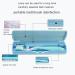 UV-C Portable Intelligent Ultraviolet Toothbrush Disinfection Box Toothbrush Holder USB Charging Type-C Interface Safe and Fast Disinfection Universal Toothbrush (A) - Buy Online on GoSupps.com