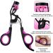 IMMER LIEBEN Eyelash Curler with Comb + 5 Refills | Curl & Lift Lashes in 10 Seconds | Black & Purple Metal - Buy Online on GoSupps.com