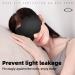 3D Sleep Eye Mask for Men & Women - Zero Intraocular Pressure 100% Light Shielding - Soft Travel Eye Mask - Buy Online on GoSupps.com
