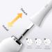JTF Sonic Smart Toothbrush Genuine Standard Brush Heads 3 Pack White P200 - Buy Now! - Buy Online on GoSupps.com