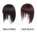 One Piece Straight Clip-In Human Hair Topper | Seamless Crown Closure | Natural Hairline | 12x12cm 25cm Natural Black - Ideal for All Hair Types - Buy Online on GoSupps.com