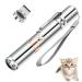 MAOMAOCON Cat Toys Interactive Toys for Cats Cat Dog Red Pointer Light Toy 7 in 1 LED Cat Light Pen USB Rechargeable Pet Scratching Practice Chase Training Tool