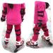 Kids Helmet Knee Pad Set | Adjustable Protective Gear for Cycling & Skateboarding | Ages 5-12 | 7-in-1 Set | Red - Buy Online on GoSupps.com