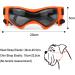 PETLESO Dog Goggles - UV Protection Sunglasses for Small/Medium Dogs | Anti-UV Eye Protection - Buy Online on GoSupps.com