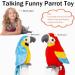 iNszkoos Talking Parrot Toy - Electronic Mimicry Pet Plush for Kids | Educational Learning Tool | Funny Gift | Red - Buy Online on GoSupps.com