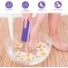 Healifty Foot Pumice Stone Callus Remover & Scrubber 2pcs - Purple | For Feet, Hands, and Body - Buy Online on GoSupps.com