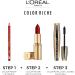 L'Or al Paris Color Riche Satin Smooth Lipstick Moisturising Pure Pigment Lip Colour With Omega 3 & Vitamin E 646 Eva 646 Eva 1 count (Pack of 1) - Buy Online on GoSupps.com