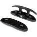 Mxeol Folding Boat Cleats - 2 Pack Stainless Steel Dock Cleats with Black Coating - Buy Online on GoSupps.com