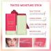PICKX On-the-Go Makeup Blush Stick Tinted Moisture Stick Shadow Lips Cheek Blusher Creamy Makeup Long Lasting Natural Nude Makeup for All Skin (red) - Buy Online on GoSupps.com