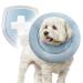 Cat Cone Soft Dog Cone Collar After Surgery, Protective Cone for Dogs and Cats, Water-Proof Comfortable Dog Recovery Cone Anti-Bite Lick Wound Healing, Pet Cone for Small Medium or Large Dogs and Cats L(Circumference:7.48''-14.17'') BLUE