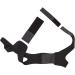 Adjustable Sleep Mask Chin Strap for Snoring Relief - Natural Health Solution for Men and Women - Black Breathable Headband - Buy Online on GoSupps.com
