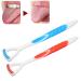 Buy Tongue Scraper & Cleaner Brush - Eliminate Bad Breath | Oral Health Tools (Blue) - Fast Worldwide Shipping - Buy Online on GoSupps.com