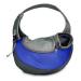 BIGWING Style Transport Bag for Dogs Cats -Pet Dog Bag Shoulder Bag for Transporter Small Animal Linen Bags S bleu