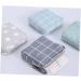 STOBAZA 6pcs Pink Pouch Towel Makeup Purse Coin Bags - Grey, Nursing Zippered Wallet, Outdoor Menstrual Capacity, Portable Storage - Leaves Napkin Office Pad - Buy Online on GoSupps.com
