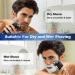 Buy Men's Electric Shaver & Beard Trimmer - Washable USB Rechargeable Razor for Optimal Grooming - Buy Online on GoSupps.com
