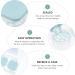 Heallily Contact Lens Container Set - Automatic Travel Case for Eye Care & Storage - Mint - Perfect for Outdoor Use - Buy Online on GoSupps.com