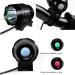 Night Eyes 2400 Lumens Mountain Bike Headlight - Rechargeable Waterproof Battery Pack - USB Bike Taillight Included - 2 Pack Black - Buy Online on GoSupps.com