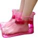 Foot Spa Soak Shoes | Anti-Slip High-Density Foot Soaking Boots - Colorful Heatproof Foot Soaking Shoes Household Foot Bath Shoes for Bathroom Height 18cm Size 45 Red - Buy Online on GoSupps.com