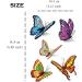 3D Butterfly Temporary Tattoos for women sexy 6 Pcs by Yesallwas Waterproof long lasting Fake Tattoos Stickers for sexy body tattoos 10.5cm x 14.8cm/4.13x5.82 inches (LxW) - Buy Online on GoSupps.com
