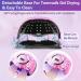 220W LED UV Nail Dryer Lamp with Sensor & LCD Display | Professional Gel Nail Lamp for Fingernails & Toenails | 4 Timer Settings | Suitable for All Gel Types - International Shipping - Buy Online on GoSupps.com