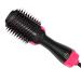Hair Dryer Brush Blow Dryer Brush in One Upgraded 4 in 1 Hair Dryer and Styler Volumizer with Negative Ion Anti-frizz Ceramic Titanium Barrel Hot Air Brush Hair Straightener Brush