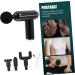 Partykindom Portable Fascia Gun - USB Metal Handheld Massage Device | International Shipping - Buy Online on GoSupps.com