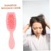 Cool Hiya Scalp Brush - Pot Scrubber for Hair Washing & Head Massage | Style & Cleanse with ABS Hair Scalp Washer (Pink) - Buy Online on GoSupps.com