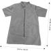 IWOWHERO Hairdressing Overalls Clothing Work Dress Dog Grooming Workwear Grooming Clothes Barber Apron Dog Grooming Apparel Men and Women Pet Nylon Polyester Uniform - Buy Online on GoSupps.com