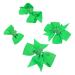 minkissy 3 Pairs Hair Clip Shamrock Hair Clips St. Patrick Glitter Hair Clips Shamrock Barrettes Kids Hair Accessories Party Favor Child Cosplay Stainless Steel and Fabric Stocking