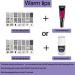 8 Pcs Nail Stamper Kit with Templates - Lace, Animal, Flower, Constellation Designs - Buy Online on GoSupps.com