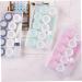 Healeved 4 Sets Colored Contact Lens Storage Boxes | Travel Cases & Tweezers | Secure & Stylish Containers for Lenses - Buy Online on GoSupps.com