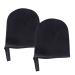 Beavorty 2pcs Mini Self Tanning Mitt Applicator Flocking Beach Gloves for Smooth Application of Self Lotions and Oils for Delicate Areas Like Face and Elbows