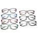 Koosufa Classic Retro Round Panto Glasses - Unisex Vintage Prescription-Free Frames with Case - Brown Nerd Glasses - Buy Online on GoSupps.com