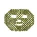 SIMPEXPE Jade Facial Mask 100% Natural Stone Jade Sleep Mask Anti-Aging Jade Eye Mask Beauty Massage Tools for Puffy Eyes Dark Circles Small (Pack of 1) Green