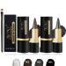 Rationalu Gel Eyeliner Rational Gel Eyeliner Natural Black Eyeliner Cream Waterproof Smudge Proof Ayky Long Wear Gel Eyeliner Matte Smokey Eye Liners Eyeshadow Stick for Party Looks (#02+#03)