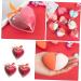 Angoily 9 Boxes Heart-shaped Makeup Sponge Creamy Eyeshadow Skin Care Tools Powder Puff Blending Puff Makeup Applicator Sponge Girl Makeup Sponge Beauty Sponge Makeup Egg Cosmetic Sponge - Buy Online on GoSupps.com