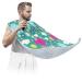 Elephant Daisy Butterfly Beard Bib Apron Beard Bib Hair Catcher for Men Shaving and Trimming Non-Stick Waterproof Beard Cape Grooming Cloth with 2 Suction Cups Gifts for Men